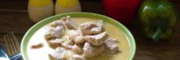 свинина кусочками в соусе