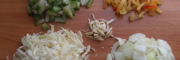 свинина, тушенная с овощами