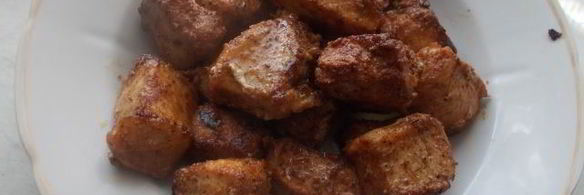 свинина, тушенная с овощами