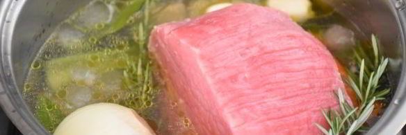 телятина под соусом из тунца