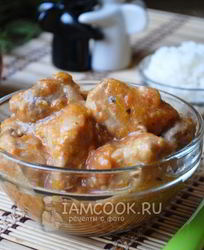 Тушеная свинина с помидорами