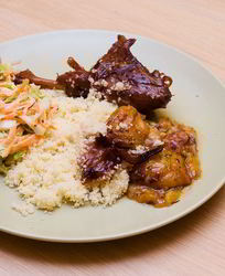 Утка на сковороде