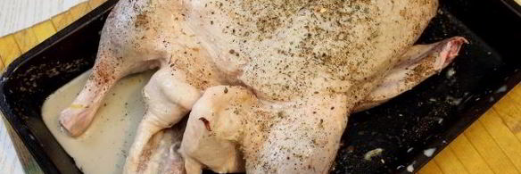 утка в рукаве в духовке