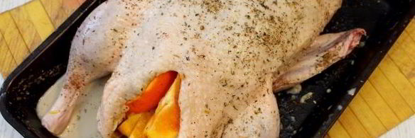 утка в рукаве в духовке