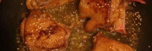 утка в сливовом соусе