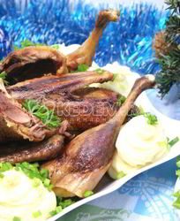 Утка запеченная в рукаве