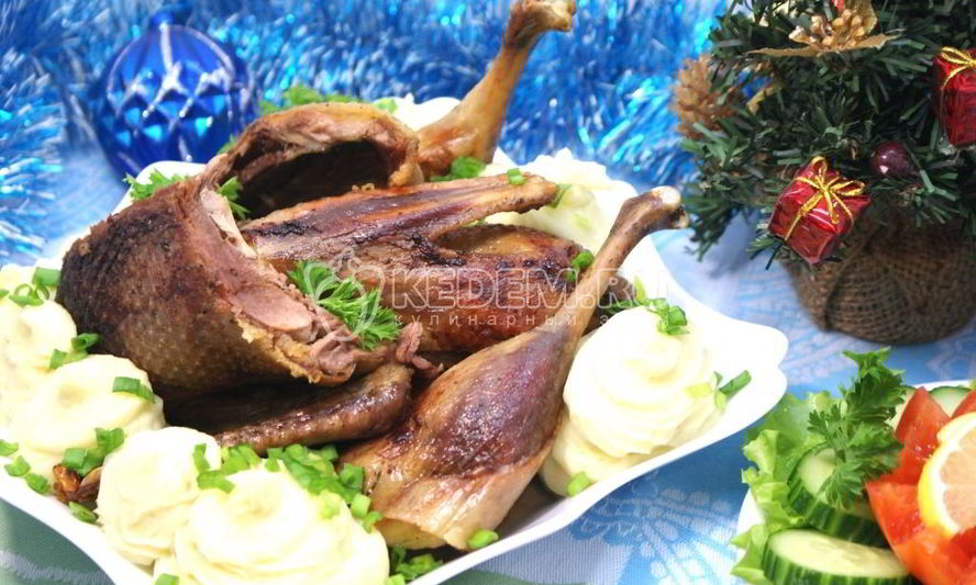 Рецепт утки запеченной в рукаве