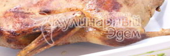 утка запеченная в рукаве