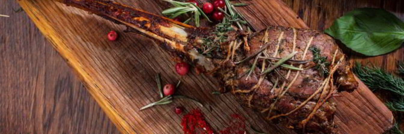 Запеченная нога индейки на килограмм