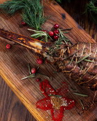 Запеченная нога индейки на килограмм