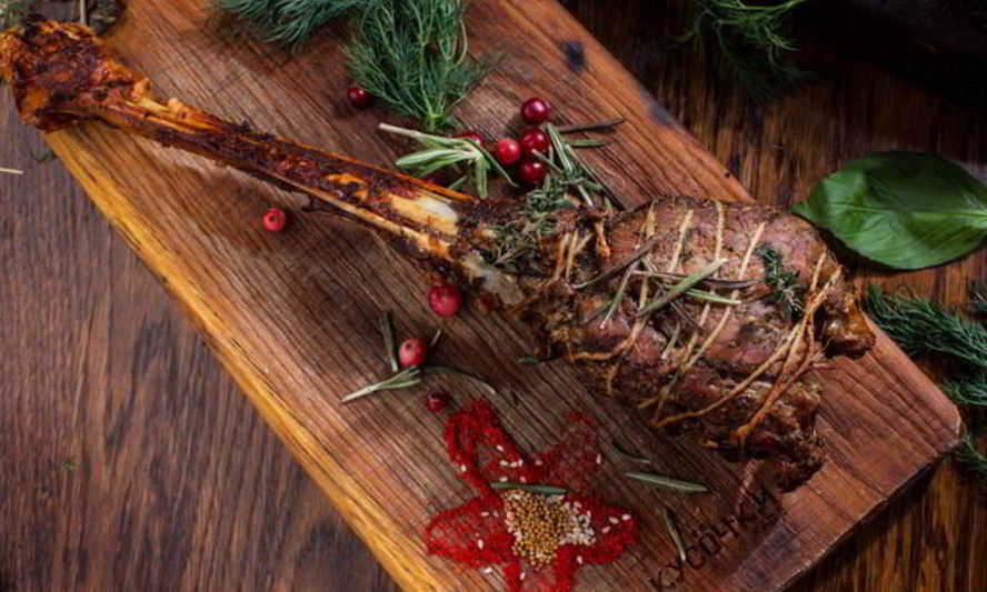 Рецепт запеченной ноги индейки на килограмм