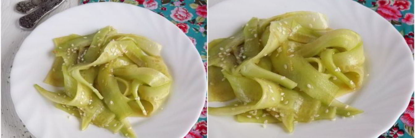 Огуречная лапша