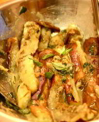 Баклажаны с имбирем по-восточному