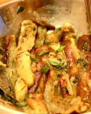 Баклажаны с имбирем по-восточному