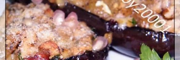 баклажаны с мясной начинкой