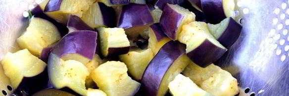 баклажаны тушеные в сметане