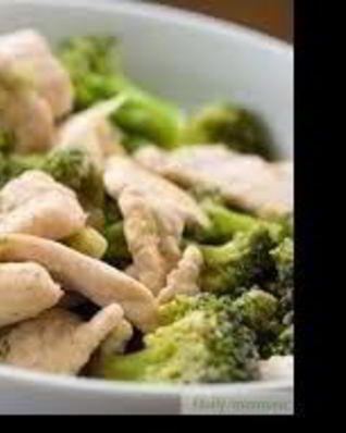 Брокколи с куриной грудкой
