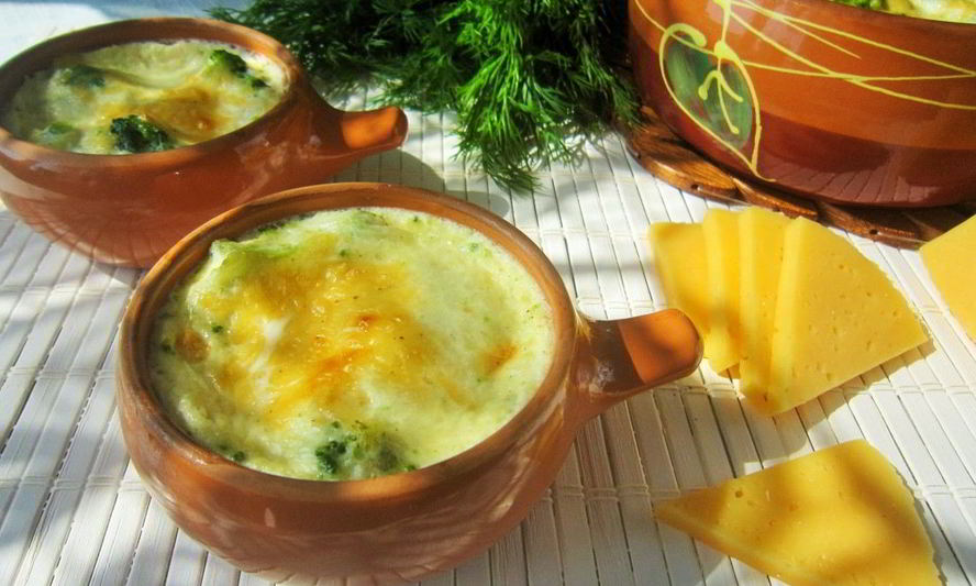 Рецепт брокколи, запеченной с сыром