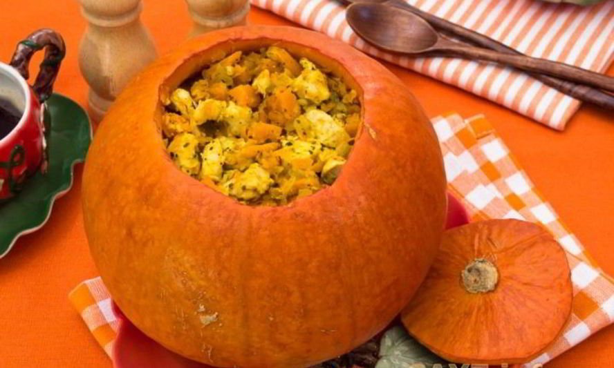 Рецепт фаршированной тыквы
