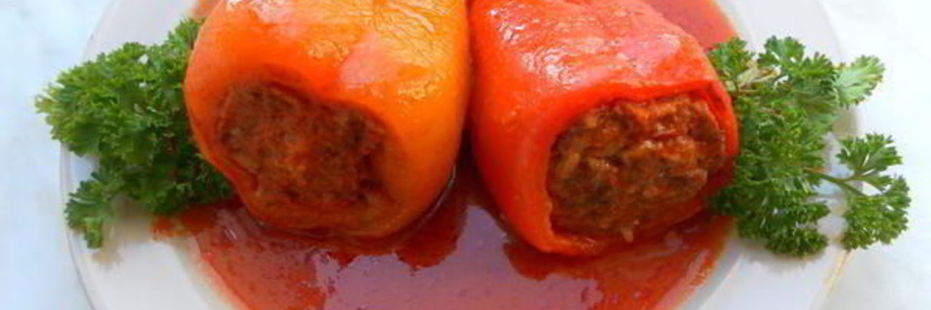 Фаршированный болгарский перец