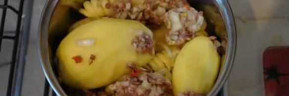 фаршированный картофель