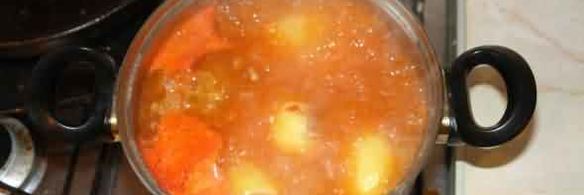 фаршированный картофель