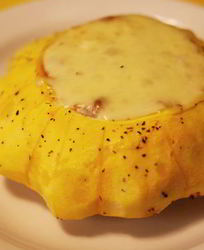 Фаршированный патиссон Солнечный цветочек