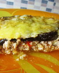 Греческая мусака с картофелем