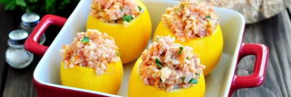 кабачки, фаршированные мясом