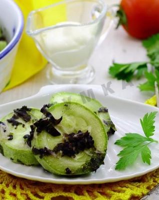 Кабачки на пару в мультиварке быстро и вкусно