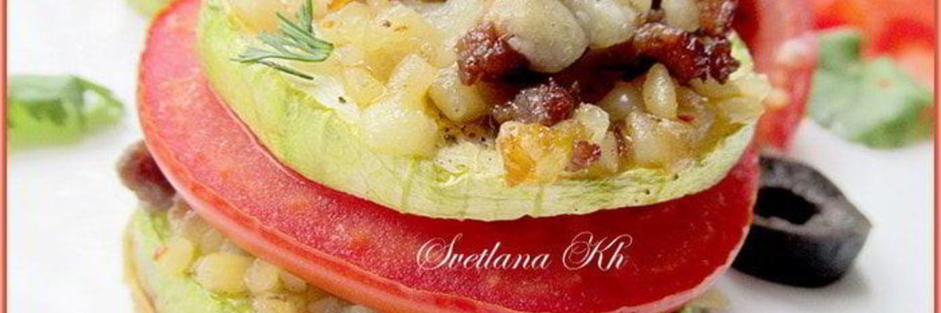 Кабачки с начинкой