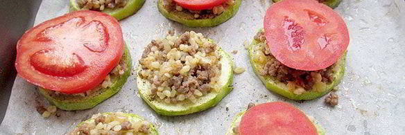 кабачки с начинкой
