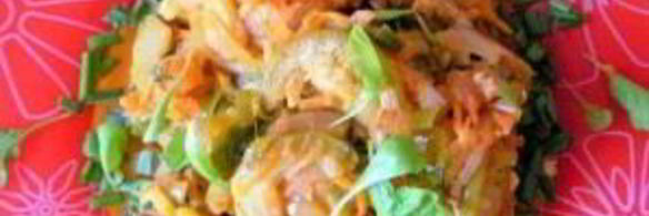 кабачки, тушенные с луком