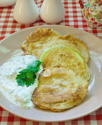 Кабачки в кляре