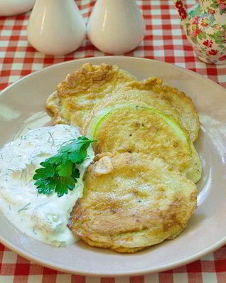 Кабачки в кляре