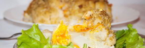 капуста цветная, фаршированная