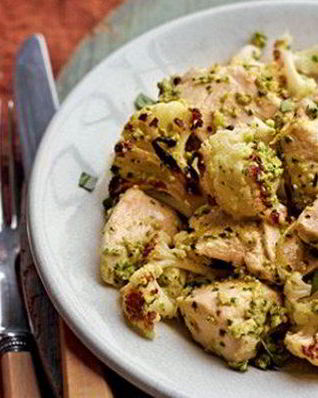 Капуста цветная с куриной грудкой