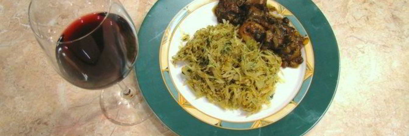 Капуста жареная