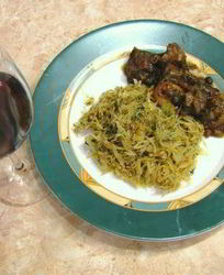 Капуста жареная