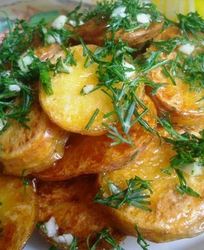 Картофель запеченный в духовке