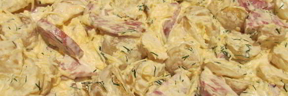 картофель, запеченый с колбаской