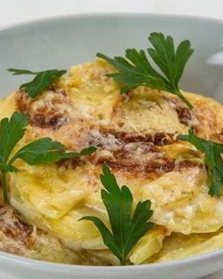 Картофельный гратен