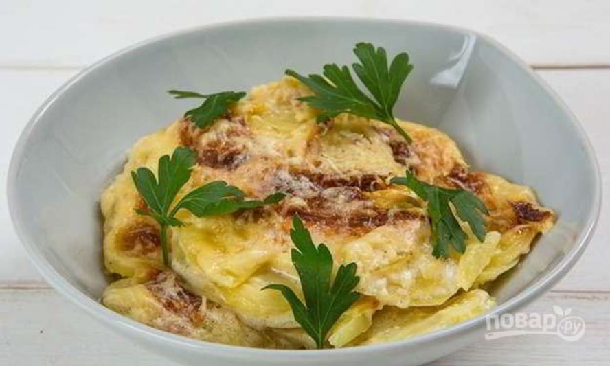 Рецепт картофельного гратен