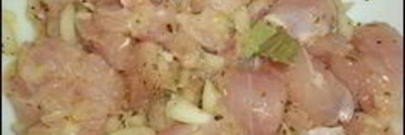 картошка тушеная с индейкой и овощами