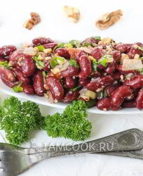 Лобио из консервированной фасоли