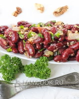 Лобио из консервированной фасоли