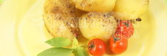 молодой картофель запеченный в фольге со специями