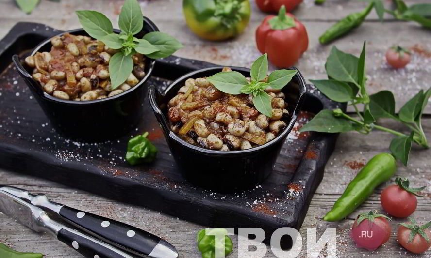 Рецепт острой фасоли