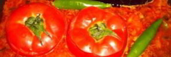 овощи, фаршированные фаршем