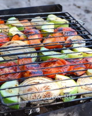 Овощи на гриле